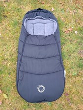Bugaboo Allwetter Fußsack Black, Schwarz, neue Kollektion. Wintersack Fleece