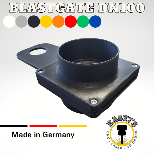 Blastgate dn100 luftschieber - dn100,