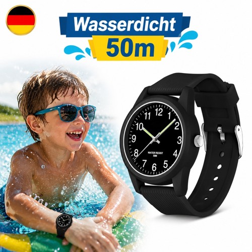 Kinder silikon armbanduhr - silikon,