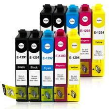 Epson T1291 - T1294 10x Patronen für Stylus SX230 SX235W BX635FWD BX925FW BX305F