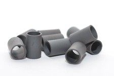 10x Ferrit-Rohrkern / Ringkern, Ø10.5 x 16mm, Manifer 360 (2 MHz), Ferrite, NOS 