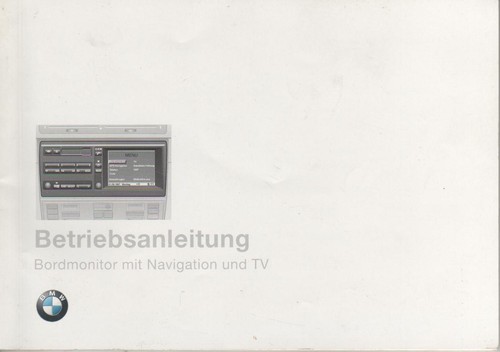 Bmw bordmonitor navigation - bmw,