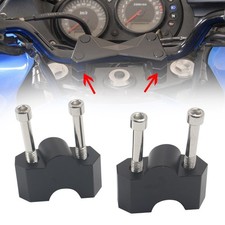 Für Kawasaki Z750 2004 2005-2011 06 Z1000 2003-2016 Riser Lenkererhöhung Schwarz
