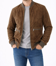 Belstaff Lederjacke Braun 54