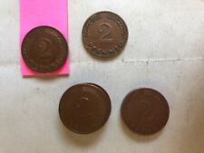 2 Pfennig 1969 J (magnetisch+ Rarität) SAMMLERSTÜCK * plus F/D und G als Set