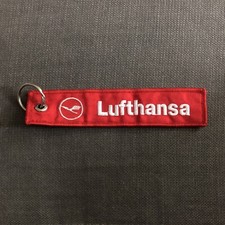 Lufthansa - Remove before Flight  SchlüsselAnhänger- rot