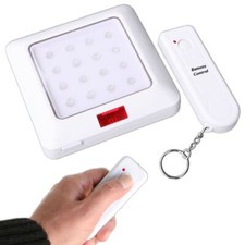 Wandleuchte mit Fernbedienung 16 SMD LED's Wand Lampen Leuchten Batteriebetrieb