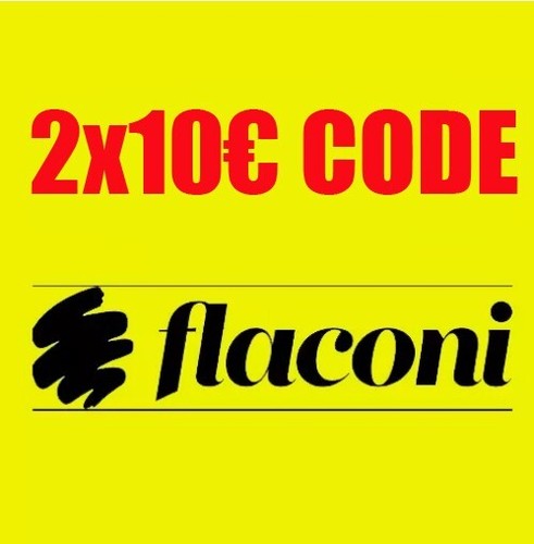 2x10 flaconi gutschein - 2x10€,
