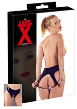 Latex Slip S-L schwarz Schritt