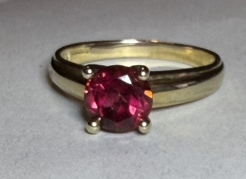Ring karat gelbgold rottopas - karat,