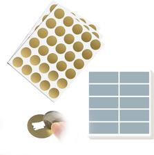 290 Stück Rubbel Aufkleber