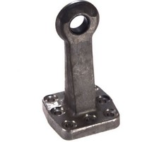 Anhängerzuggabel Flanschöse