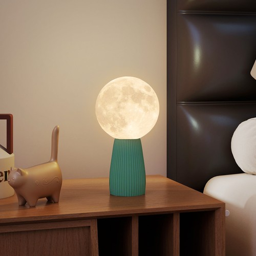 Mond tischlampe - mond, tischlampe,3
