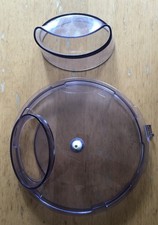 Deckel und Einfüllhilfe für Braun 3210  K3000 Edelstahl Schüssel gebraucht