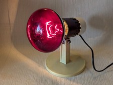 DDR Rotlichtlampe mit Ständer Biothermstrahler 250 W