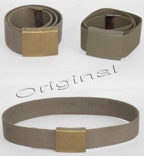 1 Original Bundeswehr Feldkoppel Heer in Oliv 50 mm + Schloss Gürtel 80 -150 cm