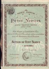 Petit Nicois 1911 Nizza Frankreich - Zeitschrift / Zeitung / Magazine ( gegründet 1879 )