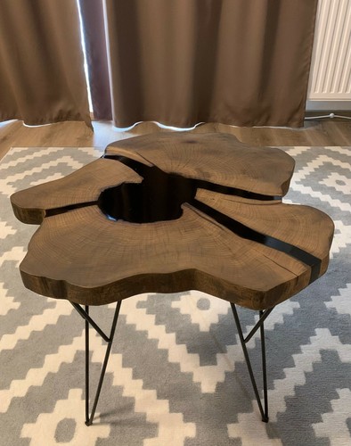 Epoxidharz massivholz handmade - epoxidharz,