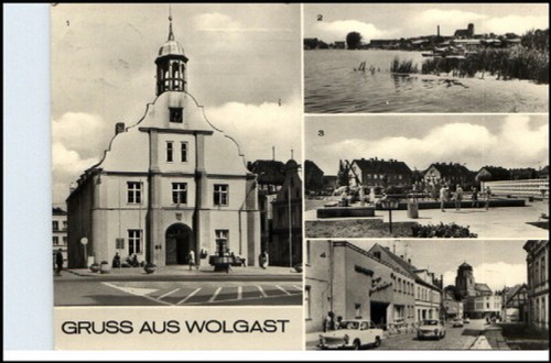 Wolgast ddr ua - wolgast, ak
