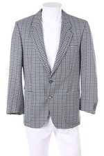 Ritex Schurwoll-Sakko Vintage Karo kariert 50 multicolor