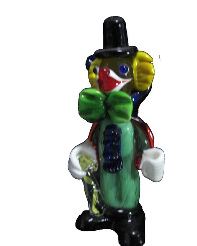 Murano glas clown - murano,