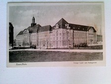 Essen, Königl. Land- und Amtsgericht, Ansichtskarte, gelaufen Feldpost 1915, Res