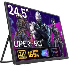 UPERFECT 24,5" Tragbarer Monitor 2K 2560x1440 165Hz Gaming Monitor für PS4/5