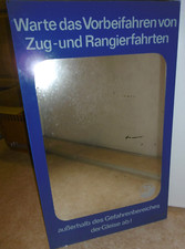 altes DDR Schild Warnschild