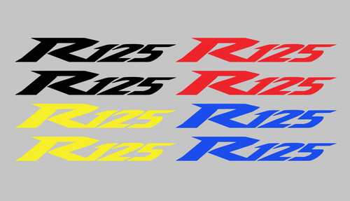 R125 aufkleber - 2,