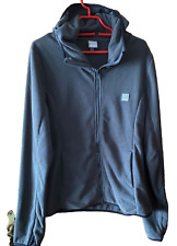 BENCH Fleecejacke Gr. XL  Damen dunkelgrau m.Kaputze L 70 cm, BW 53 cm