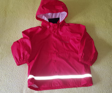 Polarn O. Pyret, Regenjacke, Unisex (Kinder) Größe: 98 104 Matschjacke Reflektor
