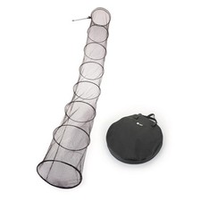 Setzkescher Gummiert Fischnetz Keschernetz 3,50m Tasche Erdspieß Zite Fishing