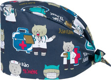 Stoff Haube Krankenschwester