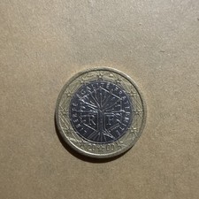 1 Euro Münze Frankreich 2000 
