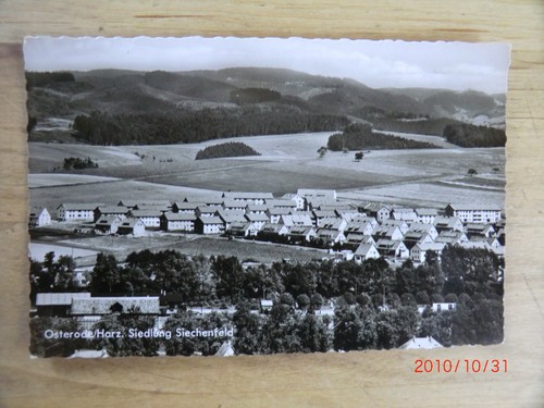 Osterode harz siedlung - ak, harz,