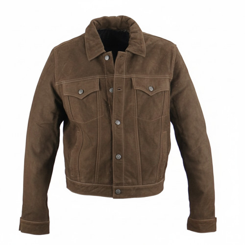 Jeans jacke echt - echt, nubuk