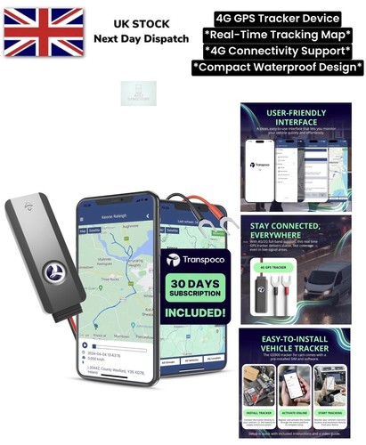 Gps auto tracker - 4g, gerät