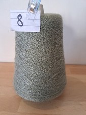 300g beilaufgarn grün weiß - 300g, grün/weiß