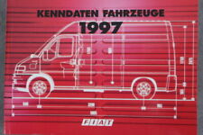Fiat Kenndaten "1997" Nutzfahrzeuge Panda Van, Punto Van, Fiorino Marengo Ducato