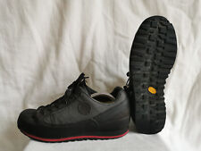 Hanwag Rotpunkt Low Bergschuhe EU 42 UK 8 Wanderschuhe Sneaker grau-schwarz
