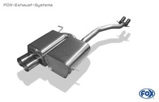  Sportauspuff BMW Z4 E85 Roadster Coupe 2x76 rund scharf