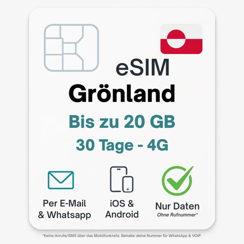 Grönland esim datentarif - grönland,
