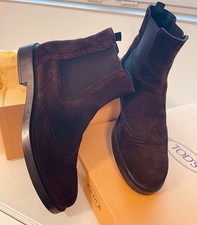 Stiefeletten Tod's, Gr.  39, Wildleder, Dunkelbraun