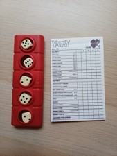 Reise Yahtzee  Würfelspiel/ von MB / mit Block