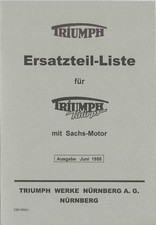 Ersatzteil - Liste Triumph Knirps, A 5,