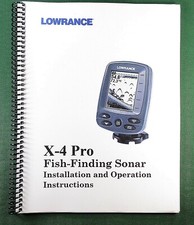Lowrance X-4 Pro Instruction