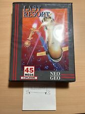 Last Resort Neo Geo AES OVP