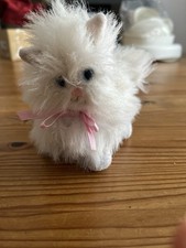 Mattel 1993 Barbie Katze miauend weiß funktioniert