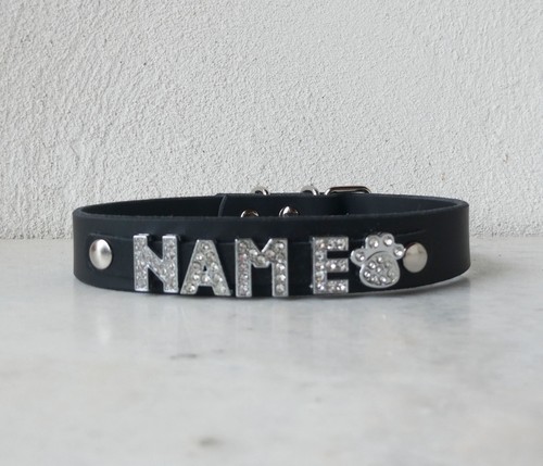 Hundehalsband echtes leder - hundehalsband,
