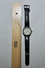 Fossil Armbanduhr BQ8757 Chronograph Damen Herrenuhr Lederarmband 32mm